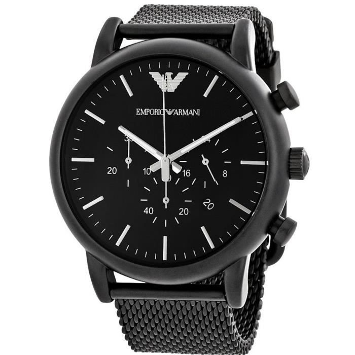 EMPORIO ARMANI HOMME BRACELET \u0026 BOITIER ACIER INOXYDABLE QUARTZ MONTRE  AR1968 - Achat / Vente bracelet - gourmette EMPORIO ARMANI HOMME BRACELET  Acier - Cd
