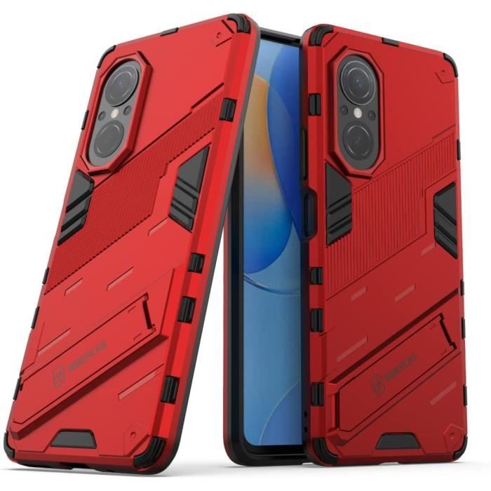 Étui Avec Support Pour Xiaomi Pad Mini 8.8 2025 - Coque Double Couche Anti-choc TPU + PC - Rouge