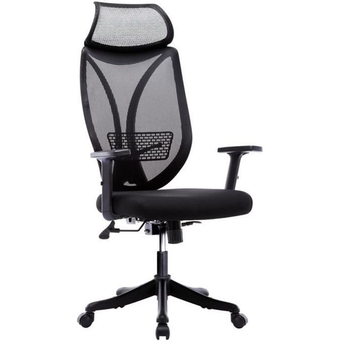 Chaise de Bureau  Fauteuil de Bureau en Maille  Siège Ergonomique