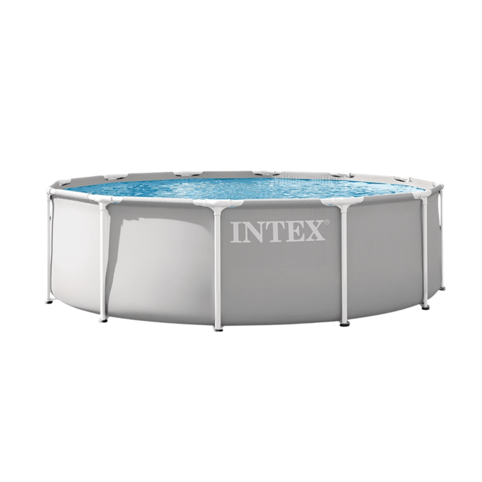 Piscine tubulaire ronde Intex Prism ø3 66 x h.0 99 avec pompe - vue 2