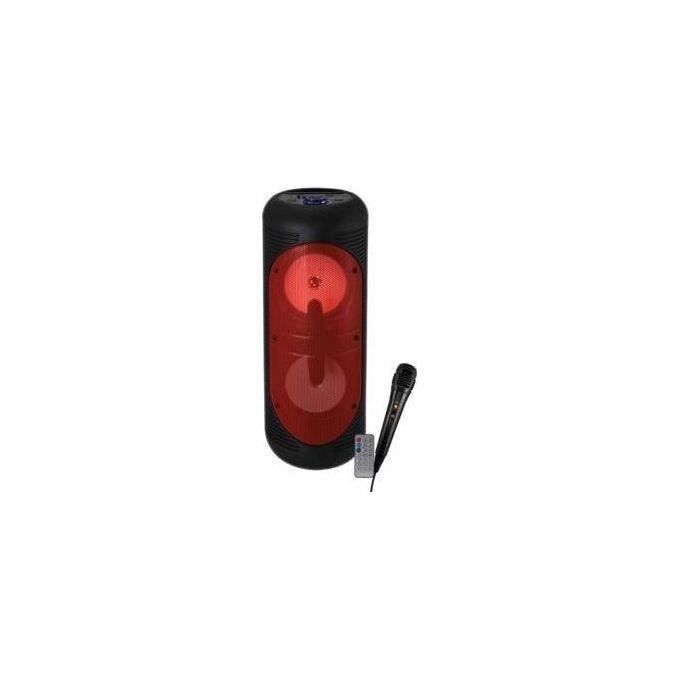 Cassa Bluetooth HPS T252R 200W Con Doppio Woofer E Microfono – Perfetta Per Karaoke E Feste In Casa O All'Aperto