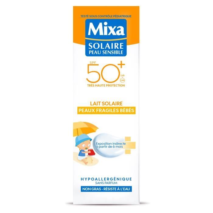 Mixa Lait Solaire Bebe Premieres Vacances Spf50 50 Ml Cdiscount Au Quotidien