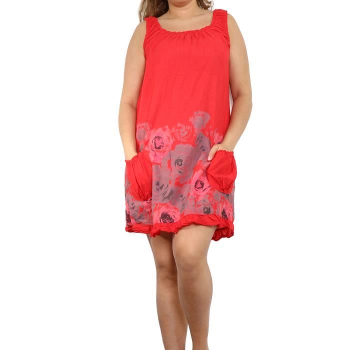 robe rouge taille 44