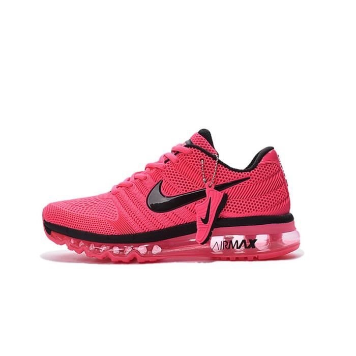 Nike air max 2017 Mesdames mode sneakers rose rose - Cdiscount Chaussures