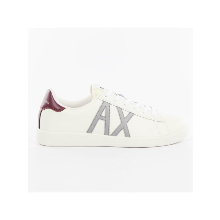 Armani Exchange Basket Armani Exchange Homme AX luxe Blanc cuir