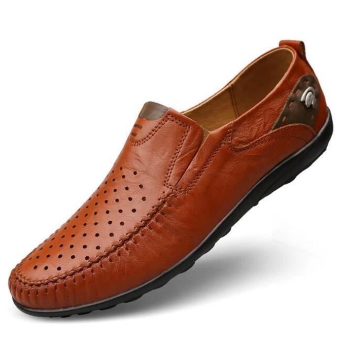 Mocassins Homme Sedagatti - Taille US 12, Noir, Synthétique, Neufs Sans Emballage