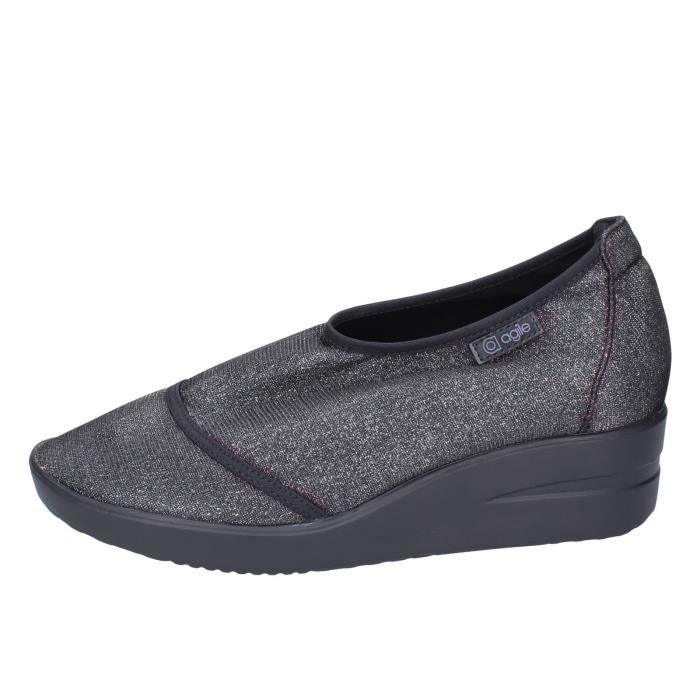 Chaussures Femme Easy Spirit Ecollection - Taille 9M, Motif Textile étain, Neuves En Boîte