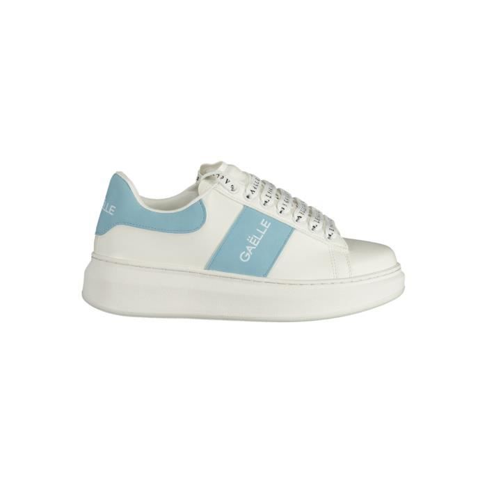 GAELLE PARIS Basket Sneakers Sport Running Femme Blanc Textile SF11273 GAELLE PARIS Basket Sneakers Sport Running Femme Blanc Textile SF11273