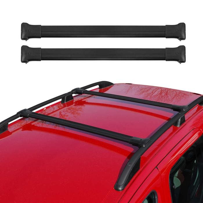 CHROMEMASTER | Barre da Tetto, Rail Tetto Compatibile con Citroen Berlingo L1 CORTO 2008-2018; Sono Utilizzate per il Montaggio di Portapacchi, Box da Tetto o Portabiciclette; Costruzione in Alluminio