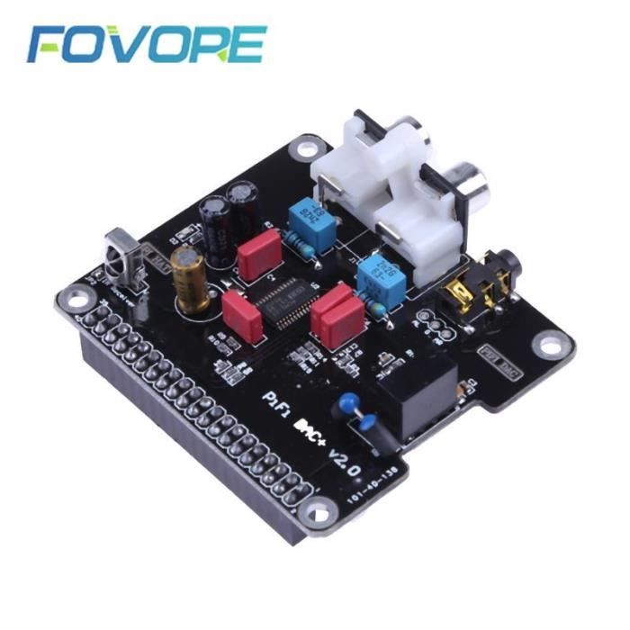 Dac Sound Module Carte son DAC + HIFI DAC Audio Module I2S interface pour Raspberry pi 3 ...