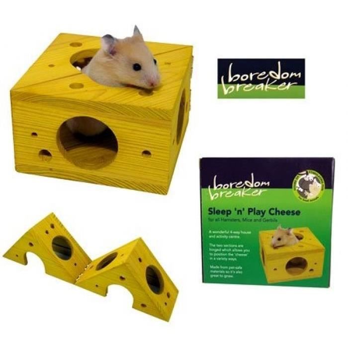 Comparer les prix de Fromage d'activité - ROSEWOOD - Pour hamsters, gerbilles et souris - Jouet 2 en 1