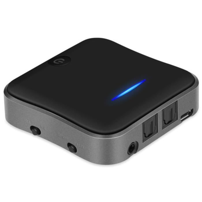 Bluetooth 5.0 Avec Port AUX HTQ Barre de Son Bluetooth Sans Fil St/ér/éo 3D Adapt/é /à la T/él/évision et /à lordinateur Audio Bluetooth Q2 Emplacements USB et TF
