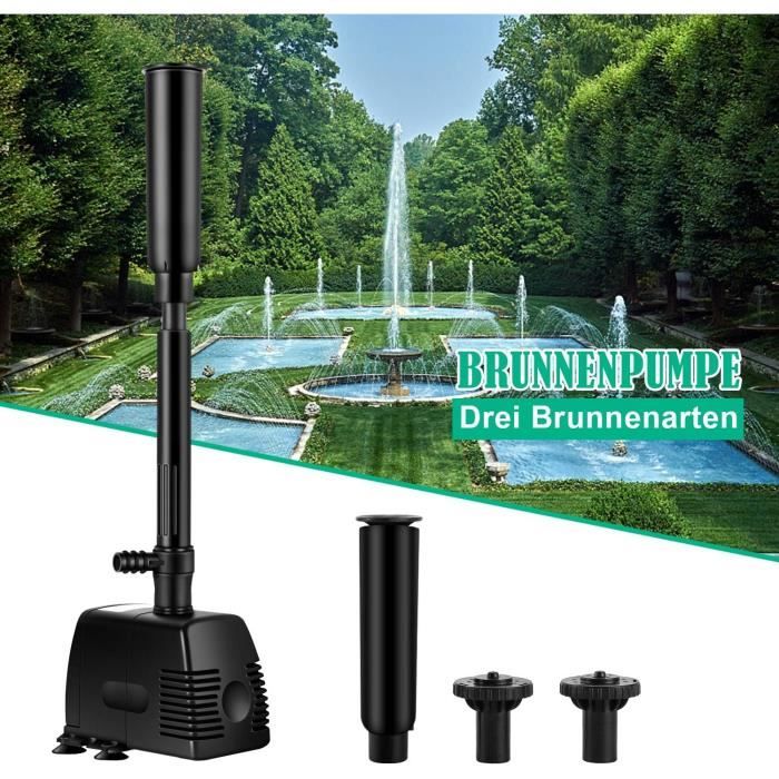 Forever Speed Jet d’eau pompe pour fontaine, bassin, étang, jardin 800L-h21