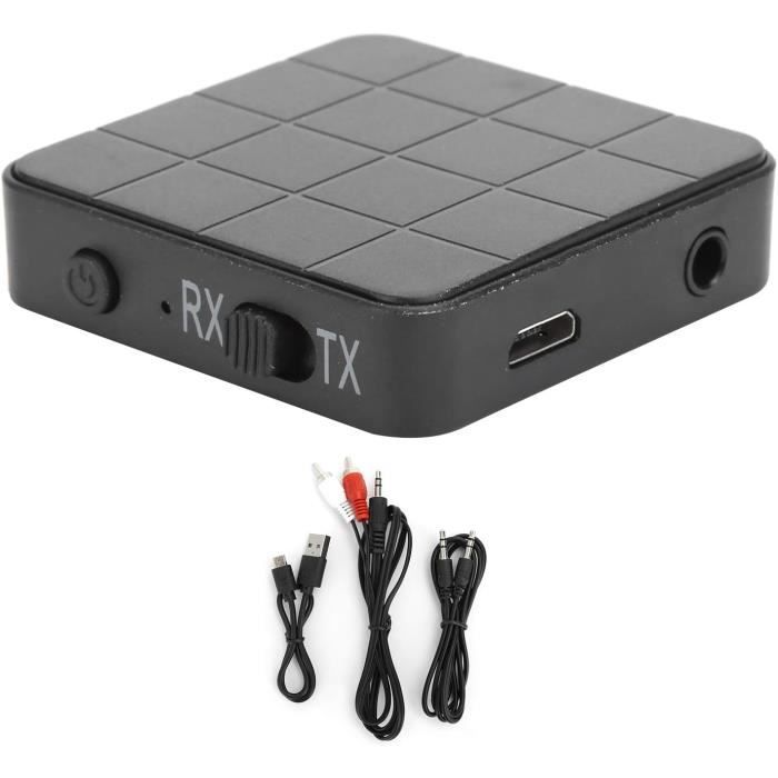 Adaptateur Bluetooth 5.0 2-en-1 - Émetteur/Récepteur Audio Sans Fil Pour TV, PC, Voiture