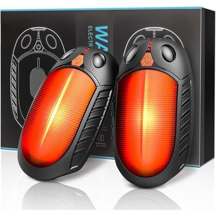 Chauffe-Mains Rechargeables, Chauffe-Mains électrique 2 En 1 Avec Veilleuse, Cadeaux De