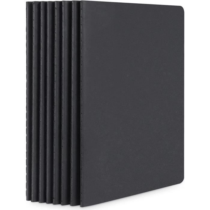 Mini Carnet A5 ComPENion, 50 pages blanches, avec stylo noir