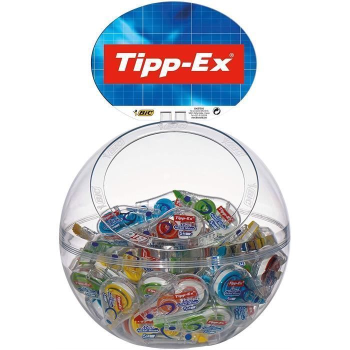 Exact Liner Ecolutions Rubans Correcteurs 6 M X 5 Mm, Boîte De 10[J254