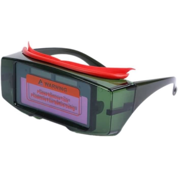 ZONADAH Lunettes Soudage Automatique Assombrissement Solaire 4-13 – Protection UV/IR – Étui Inclus – Sécurité Pro