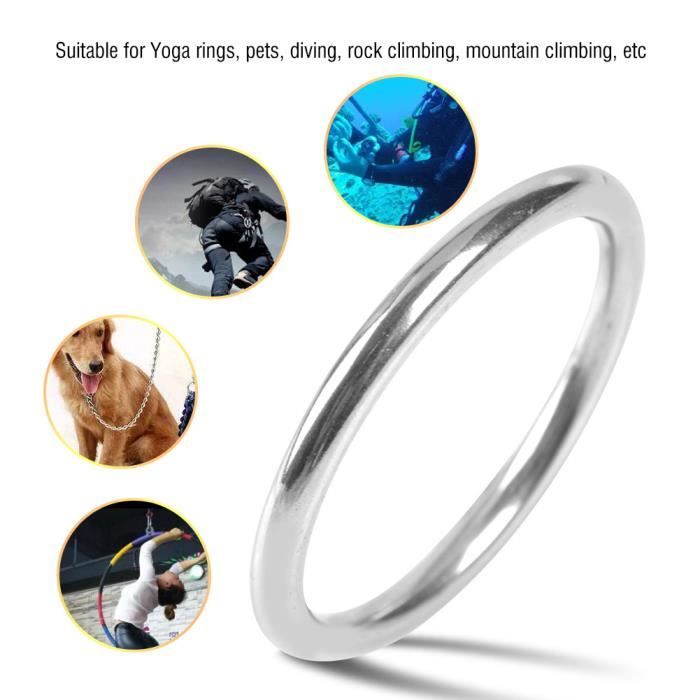 Anneau D'arrimage Soudé Acier Inox T316 1/2 - Pour Bateau, Marine, Fixation Lourde