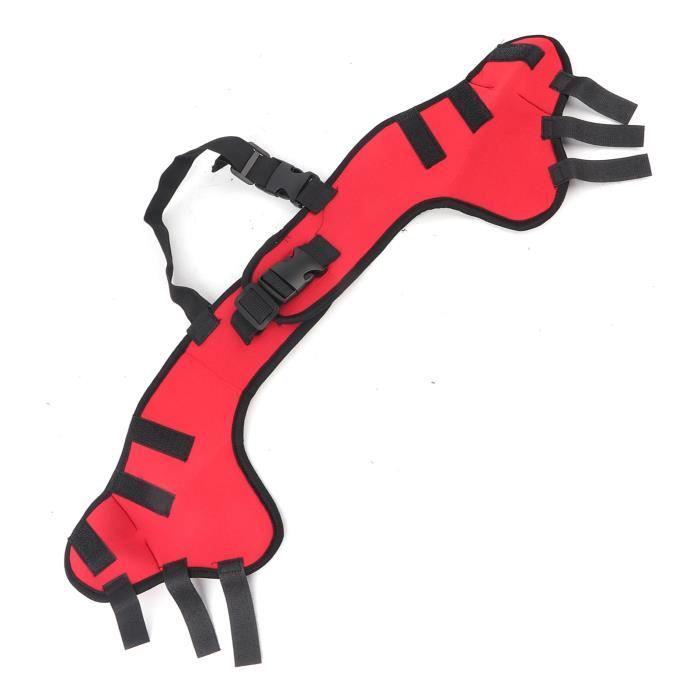 Comparer les prix de Attelle pour pattes arrière de chien - VVIKIZY - SBR - Rouge - Taille XS S M L - Confortable