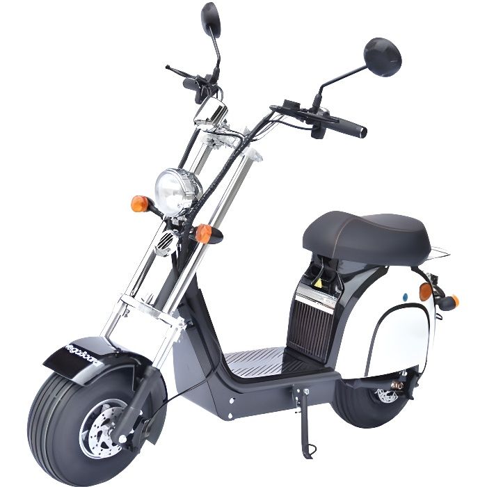 Scooter électrique Homologué Milano Noir - Cdiscount Auto