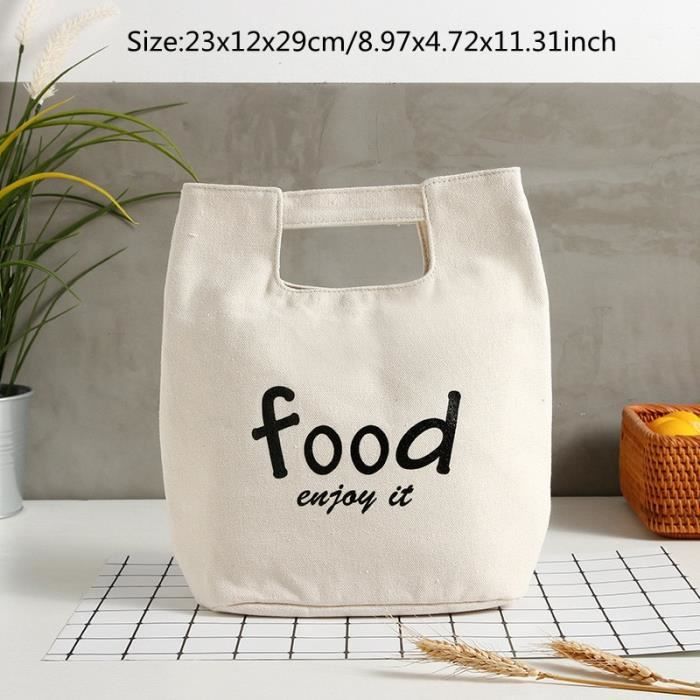 Sac Isotherme Repas YIDM 10L/15L Réglable - Garde Au Chaud/Froid, Idéal Bureau, École, Pique-nique | Noir