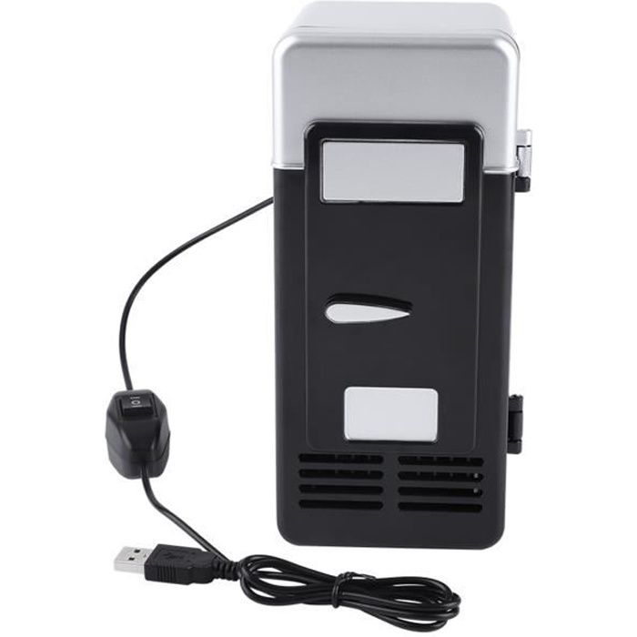 Mini réfrigérateur de voiture, petit réfrigérateur portable pour les soins de la peau, les aliments, les médicaments, les boi RR022