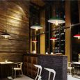 Stoex Abat Jour Rouge Suspension Luminaire Led Salle A Manger