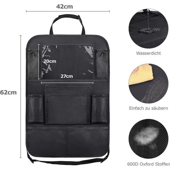 Organisateur De Voiture Enfant, 1 PCS Protection De Dossier Avec
