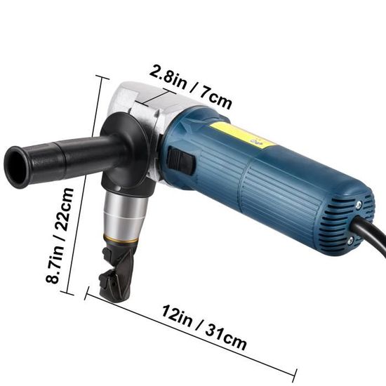 Grignoteuse Électrique à Tôle 4 mm VEVOR YT200E 5050 625W 220V