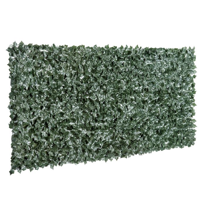 Haie Artificielle Brise-Vue décoration Rouleau 3L x 1,5H m Feuillage ...