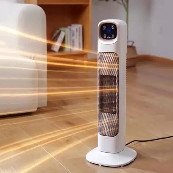 Radiateur oscillant 230 V EUROM Safe T Heater 1500 - Chauffage d'appoint 1500 W pour fourgon et Radiateur oscillant 230 V EUROM Safe T Heater 1500 - Chauffage d'appoint 1500 W pour fourgon et