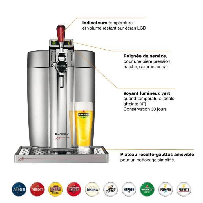10 tubes Beertender neufs sous blister pour machine à bière Seb et Krups -  couleur vert - Cdiscount Electroménager