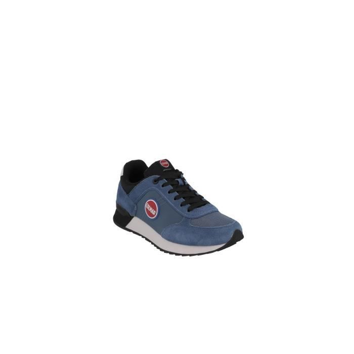 Chaussures pour Homme COLMAR Travis Plus Olive - Dessus en Textile