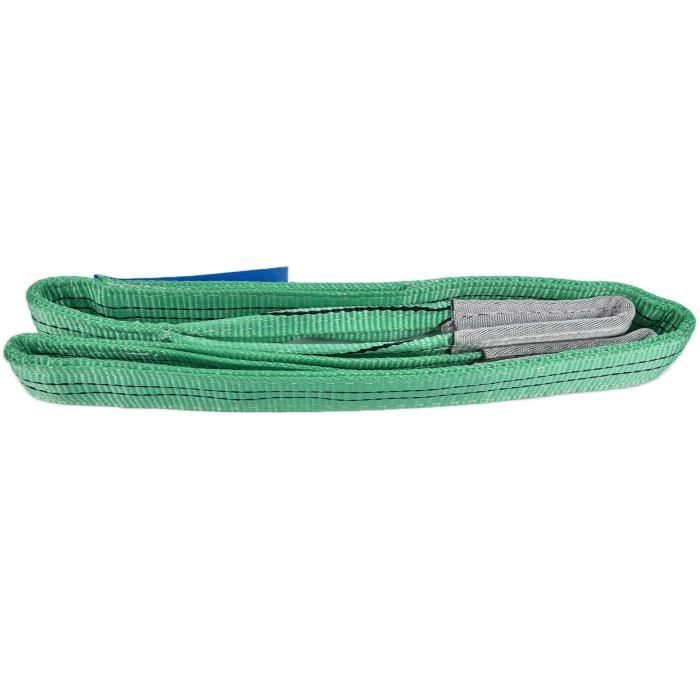 Élingue De Levage Plate - SALUTUYA - 2T - Polyester - 2 M - Vert
