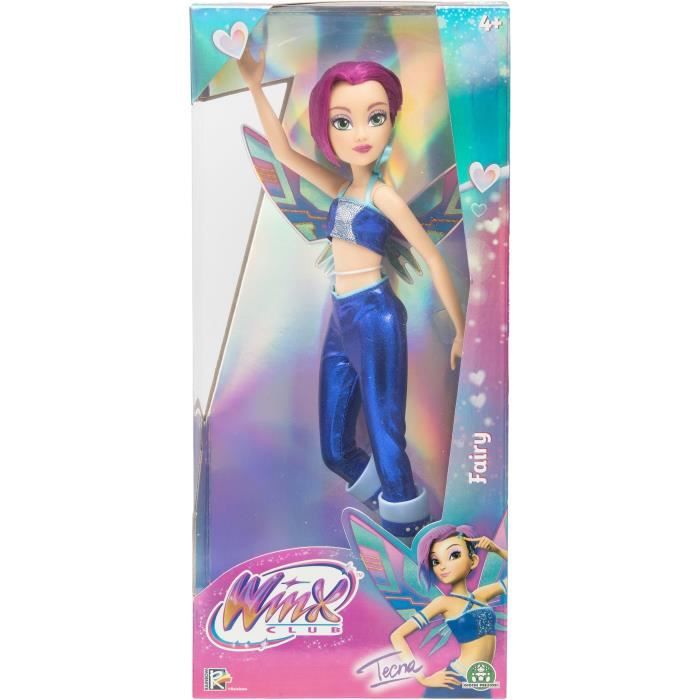 Poupée Winx Bloom – Fée Articulée 26 Cm – Ailes Amovibles – Série Fairy – Dès 3 Ans