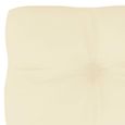 5057|NEW| Coussin de canapé palette COUSSIN D'EXTÉRIEUR Classique Galettes de chaises Bain de soleil Crème 80x40x12 cm  80 x 40 x 12-2