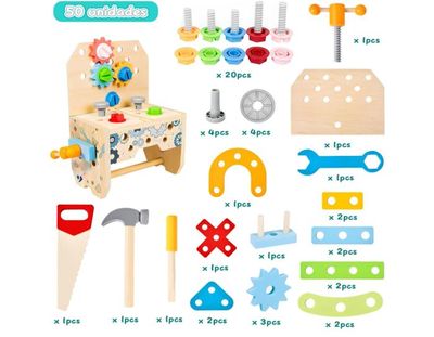 Jouet Enfant 2 3 4 Ans Outils Enfant Etabli Enfant Montessori 2 3 4 Ans