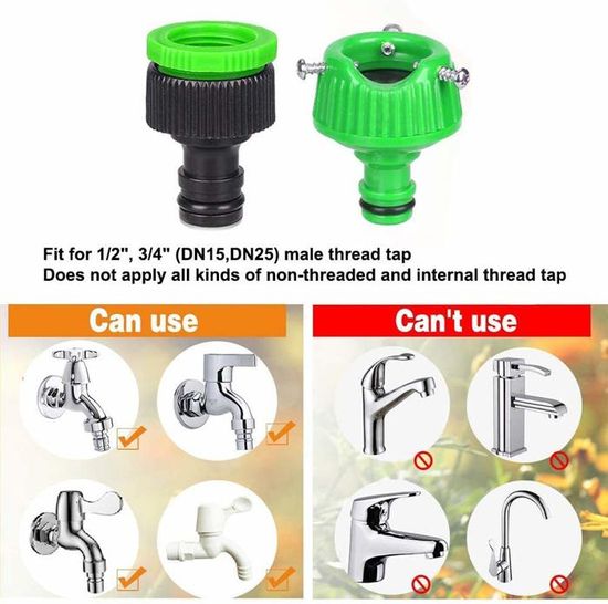 Tuyau D'Arrosage Extensible 75 M – 7 Modes Buse, Anti-Emmêlement, Léger Et Robuste Pour Jardin & Terrasse