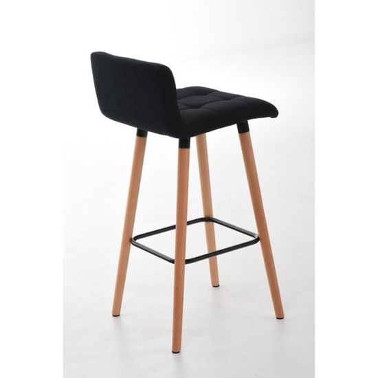 Tabouret de bar lincoln en tissu