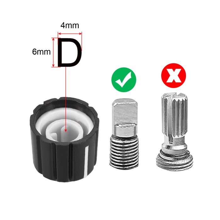 Kit Potentiomètre De Commande Tonalité/volume Pour Guitare - Neuf