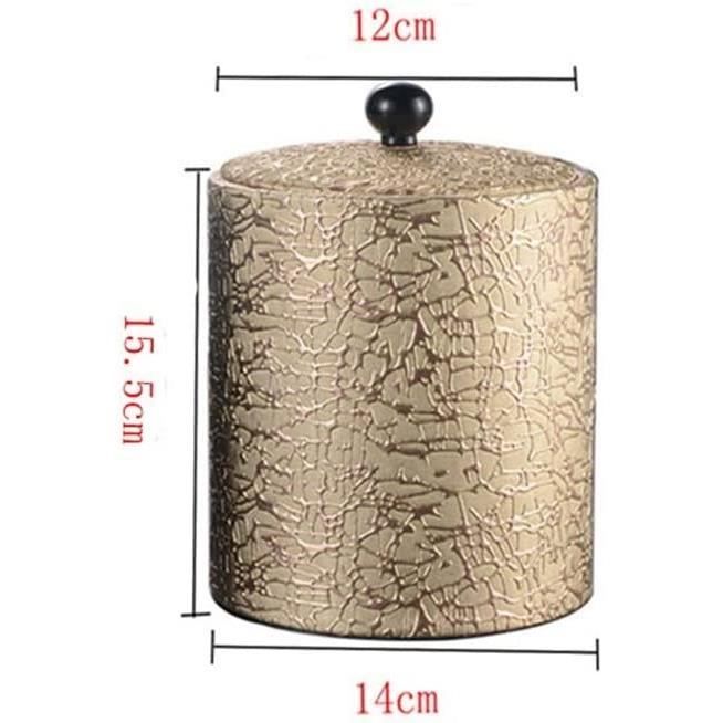 Seau à Vin Isotherme Sans Glace Seau à Glace Portable Premium Seau à Bière Glace Champagne Seau à Boisson Compact - Noir 15 X 15 X 21 Cm,Pratique