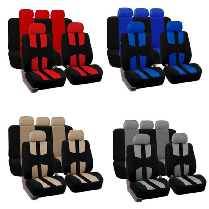 Blue for full set -AUTOYOUTH – housses de sièges de voiture universelles, 9  pièces, Beige, ensemble complet de protections pour sièg - Cdiscount Auto