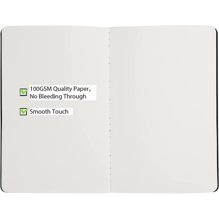 Cahier Page Blanche - Medium - Format A5 GENIUS