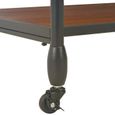 Luxe'7893Moderne -Table basse décor scandinave - Table de salon Table de thé Table gigogne avec étagère 120x60x40 cm Bois de sapin m-3