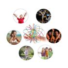 ZQION Anneau D'Écoulement Kinetic Spring Toy 3D - Jouet Magique Anti-Stress Enfants Adultes