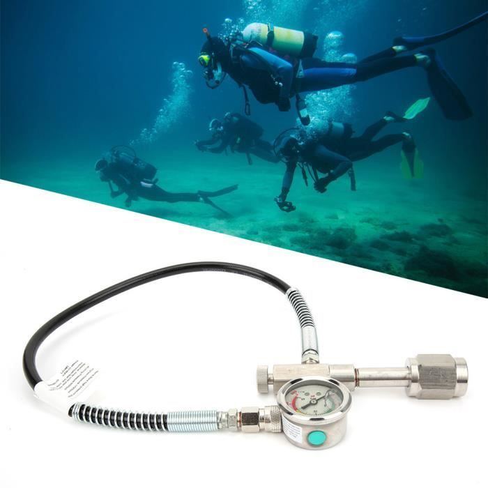 Connecteur de remplissage de recharge pour plongée sous-marine