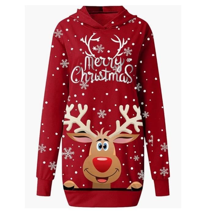 Robe Pull Robe De Noel Femme Grande Taille Robe De Noël Femme