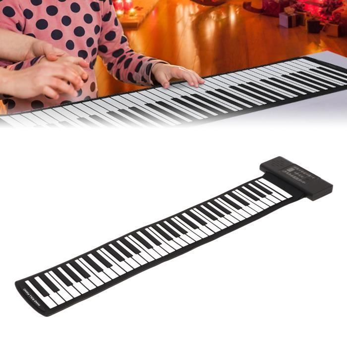 DREAMADE Piano Numérique Électrique Clavier Électronique 61 Touches avec  Support, Tabouret Pliable, Micro&Casque, pour Enfant Adulte - Cdiscount  Instruments de musique