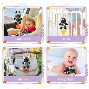 Jouets de siège de voiture pour bébé, volant de Simulation avec musique légère, siège d'activité, jouet de voyage pour les tout-petits